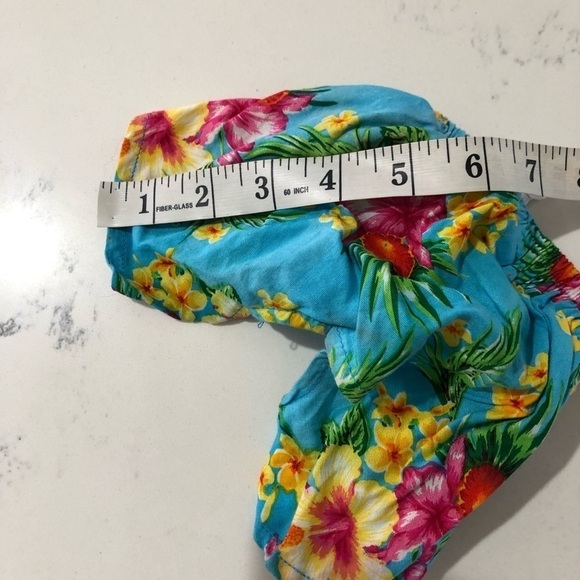 Puppe love Hawaiian short floral print size:2 - Picture 7 of 11